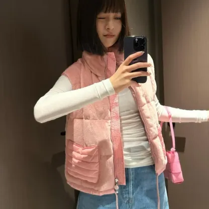 『S-L』売れ筋 高品質トレンド 可愛い ふわふわ 暖かい 快適 ダウンアウター