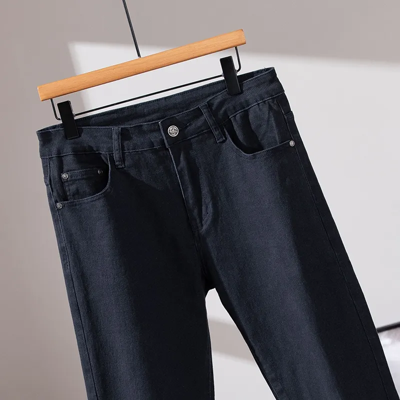 『S-3XL』新しいジーンズストレッチスリムカジュアルパンツ