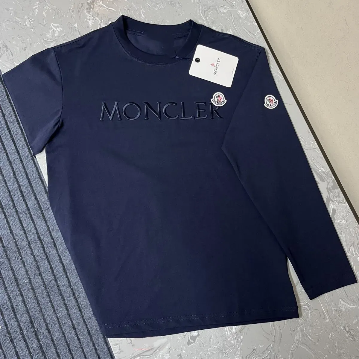 『S-4XL』話題沸騰中 着心地良い ファッションカジュアル 高品質 刺繍 長袖Tシャツ