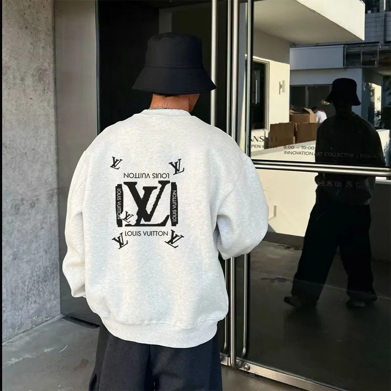 『S-3XL』NO.1人気 優しい雰囲気 ノームコア 快適 プリント 裏起毛 トレーナー
