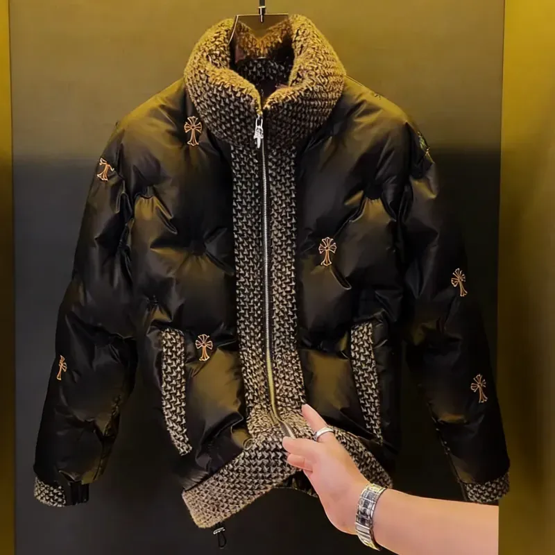 『M-4XL』人気上昇中 手触り良く トレンド スタンドネック ダウンアウター