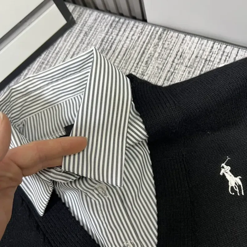 『L-4XL』NO.1人気 優しい雰囲気 ファッション ドレイヤード ニット セーター