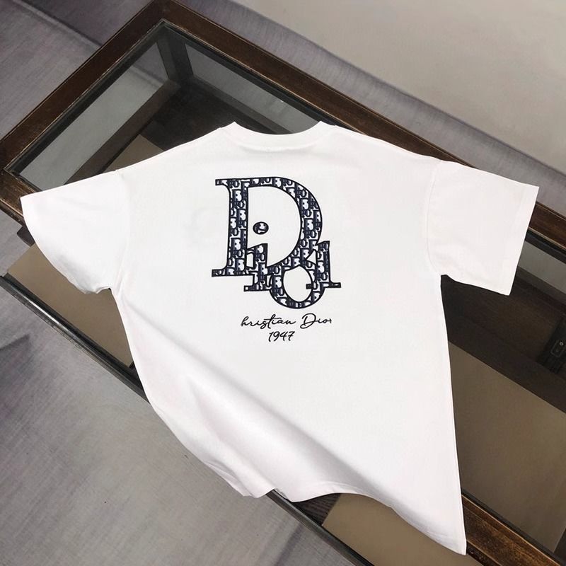 【S-5XL】夏のゆったりとした新しい半袖トレンドプリントクルーネックピュアコットンTシャツ