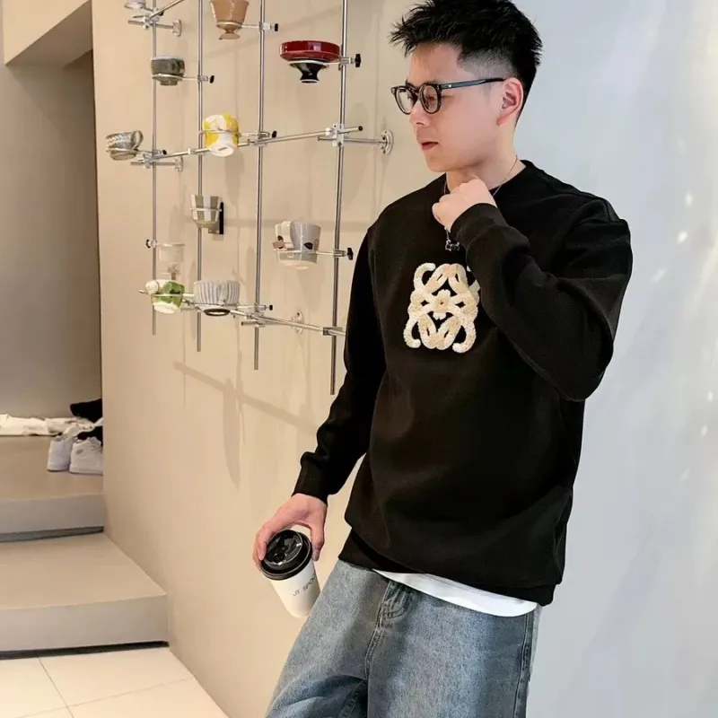 『M-XL』憧れ 新品 激売れ中 カジュアル 配色 パイル刺繍 トレーナー