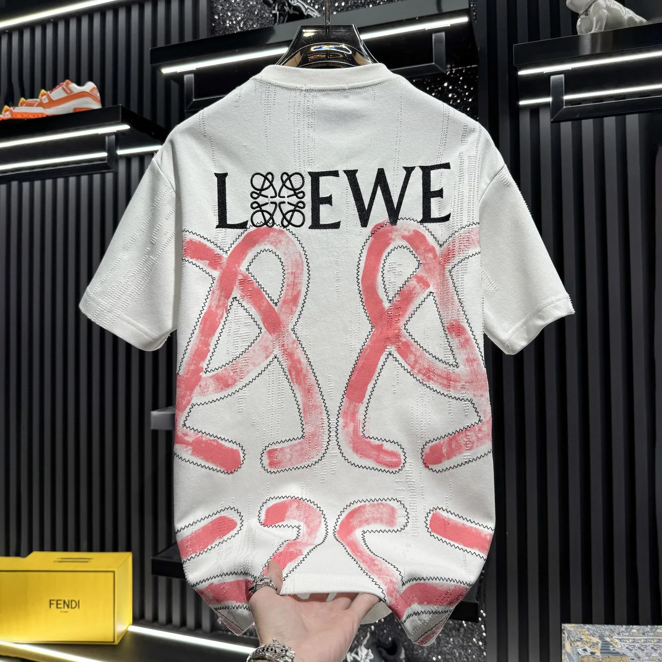 [Copy]『M-3XL』メンズ高級刺繍入りクルーネック半袖Tシャツ
