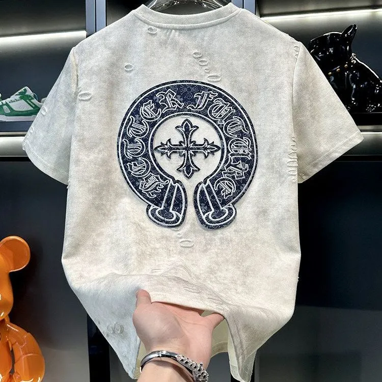 『M-3XL』男女兼用の新作夏物半袖Tシャツ、カジュアルなハーフスリーブ