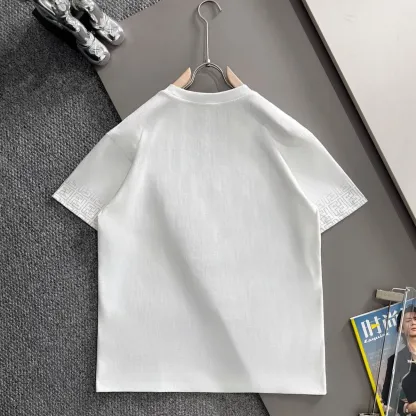 『XS-L』新作春夏クラシックレター刺繍入りカジュアルTシャツ