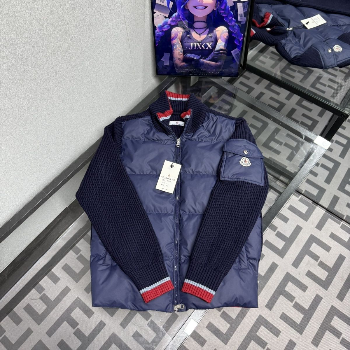 『M-4XL』新しいニットステッチスタンドカラーニットメンズダウンジャケット冬用ライトダウンジャケット