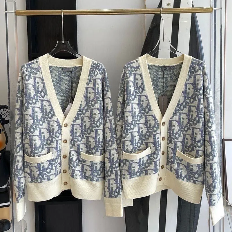 『S-XL』春と秋のカップルのコートニットカーディガンユニセックスゆったりスリムセーター