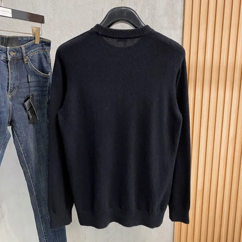 『XS-3XL』絶対後悔しない 手触り良くトレンド シンプル カジュアル 着回し力抜群 刺繍 ニットセーター