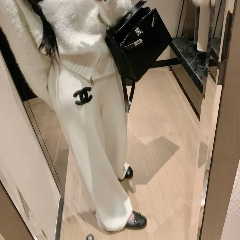 『フリーサイズ』大人気 高品質 着瘦せ 動きやすい 元気いっぱい 女子マスト 雰囲気 ニット パンツ