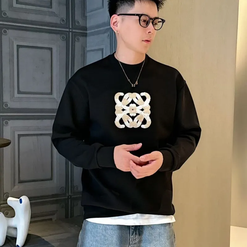 『M-XL』憧れ 新品 激売れ中 カジュアル 配色 パイル刺繍 トレーナー
