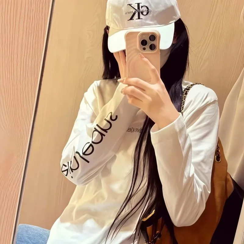 『S-3XL』好感度100％ 質感のいい 合わせやすい ファッション フェミニン 長袖Tシャツ