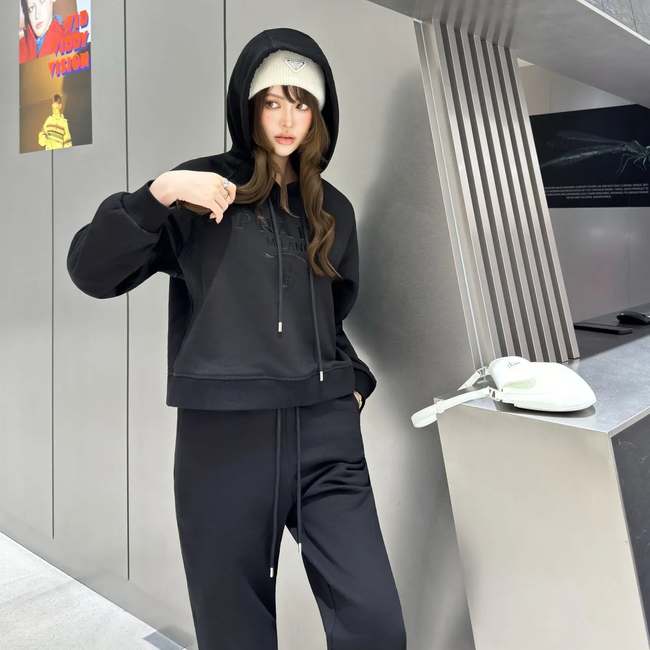 『S-L』日常使いに最適 二色選べる おしゃれ度アップ 柔らかい 合わせやすい トップス+パンツ セットアップ