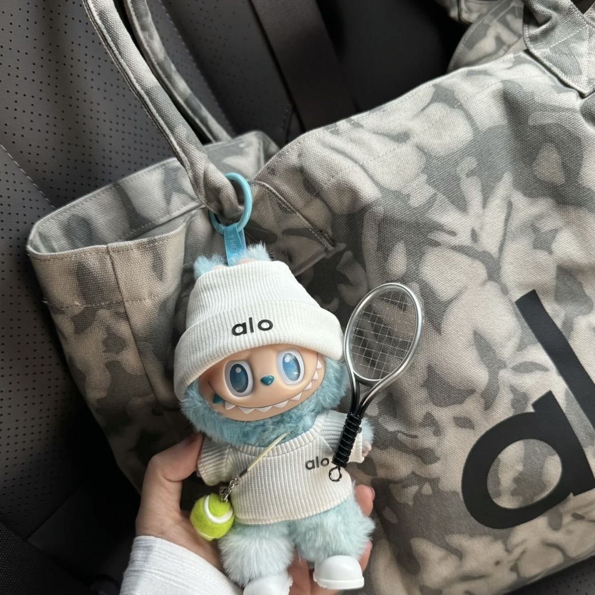labubu 超かわいいテニススポーツスーツベビー服 17cm ぬいぐるみ人形 ユニバーサルチェンジスポーツウェア かわいい