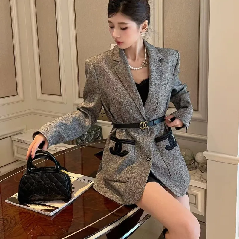 『S-L』超人気商品 大人の定番 合わせやすい 高級感 おしゃれ 折り襟 アウター