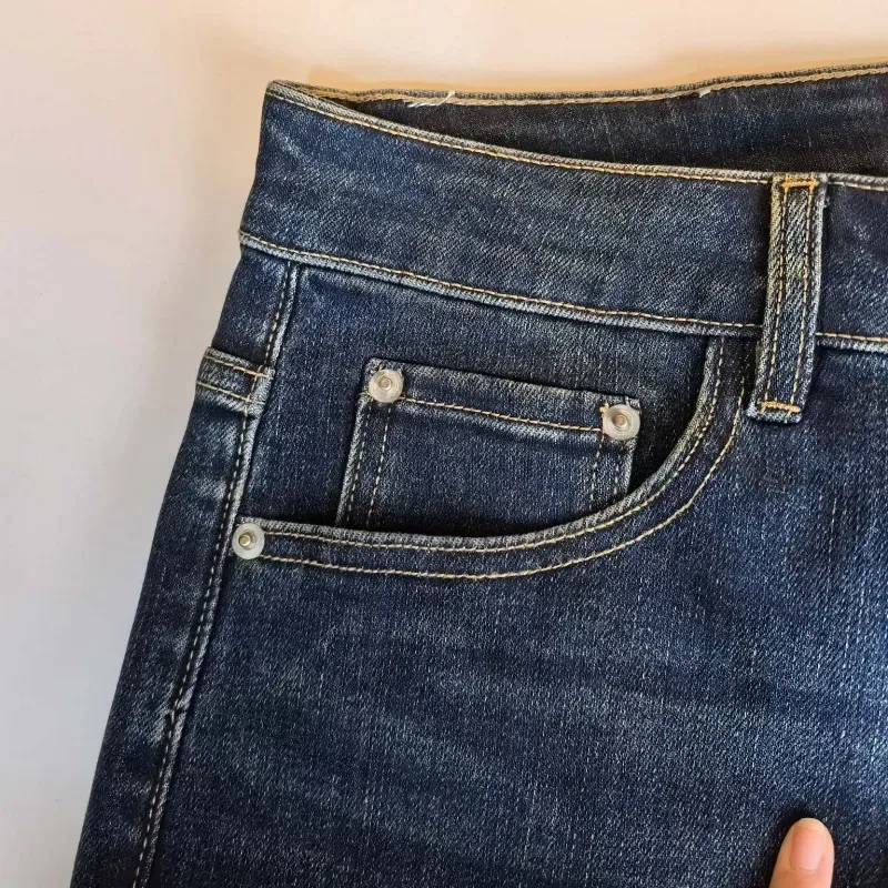『S-3XL』激売れ中 手触り良く カジュアル モード デニム パンツ