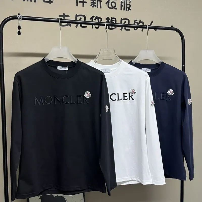 『S-4XL』話題沸騰中 着心地良い ファッションカジュアル 高品質 刺繍 長袖Tシャツ