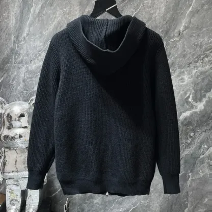 『S-XL』圧倒的セクシー 最愛の一着 ストリート フード付き ニット アウター