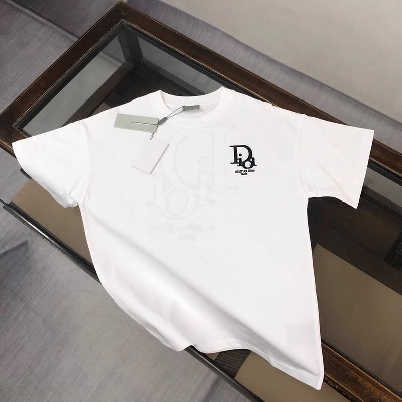 【S-5XL】夏のゆったりとした新しい半袖トレンドプリントクルーネックピュアコットンTシャツ