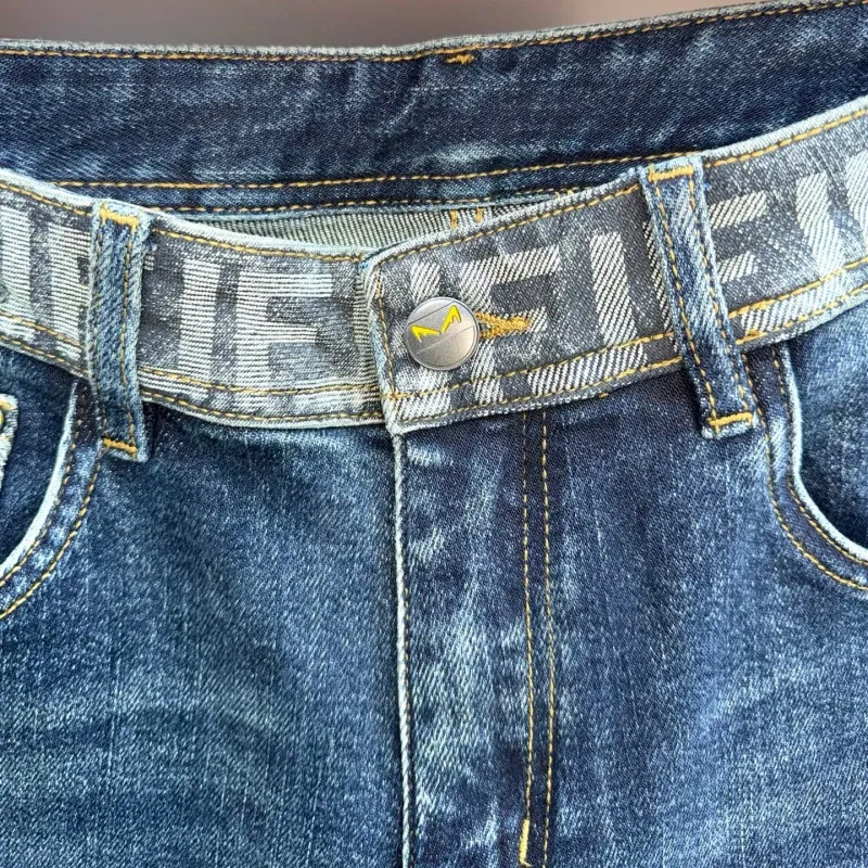 『S-3XL』激売れ中 手触り良く トレンド ウォッシュ加工 デニム ジーンズ