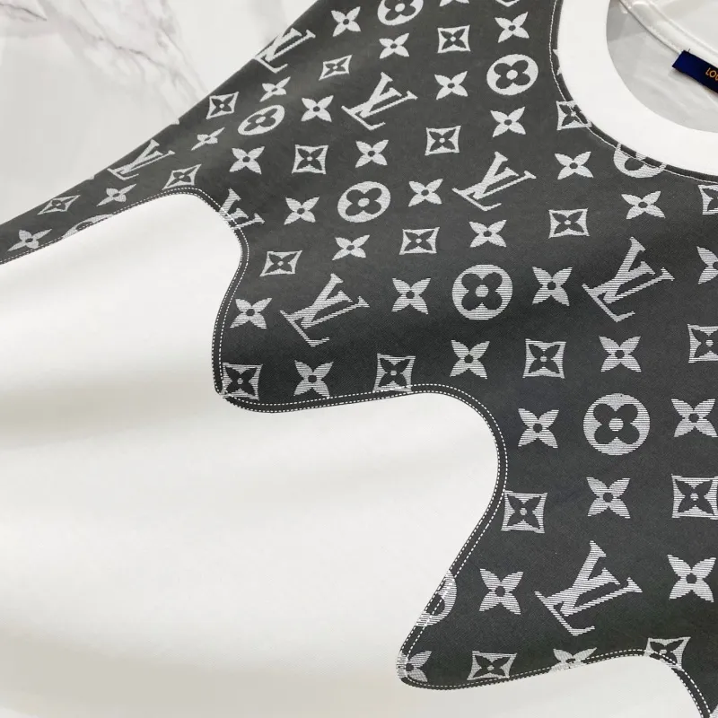 『XS-L』超人気商品 高級感 キレカジ プリント ラウンドネック 半袖 Tシャツ