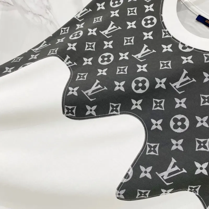 『XS-L』超人気商品 高級感 キレカジ プリント ラウンドネック 半袖 Tシャツ