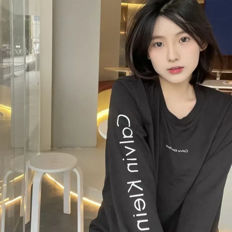 『S-3XL』好感度100％ 質感のいい 合わせやすい ファッション フェミニン 長袖Tシャツ