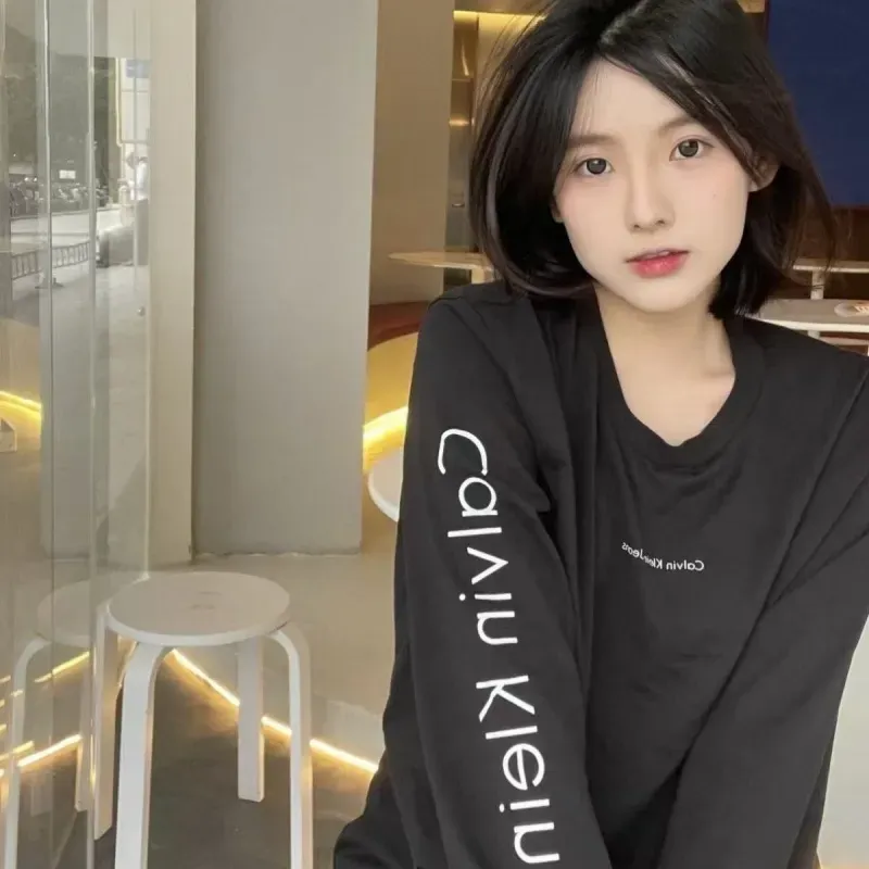『S-3XL』好感度100％ 質感のいい 合わせやすい ファッション フェミニン 長袖Tシャツ