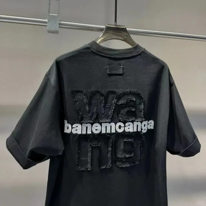 『M-3XL』元気いっぱい 存在感 ファッション 刺繍 半袖 Tシャツ