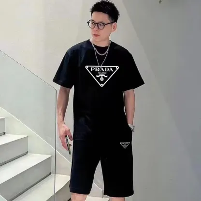 『M-3XL』オシャレ度UP プレミアム素材使用 着るだけで特別感 Ｔシャツ ショートパンツ セットアップ