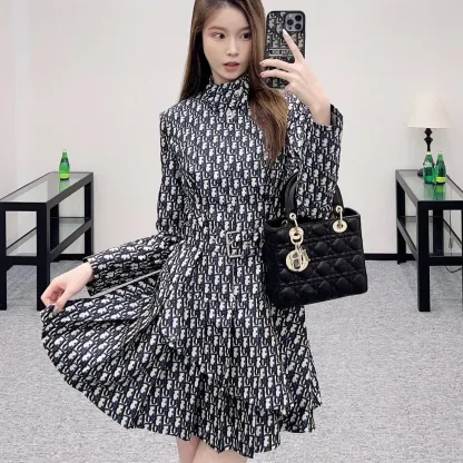 『S-L』着回し力バツグン 高級感 着せやすい 気質満点 定番 ワンピース