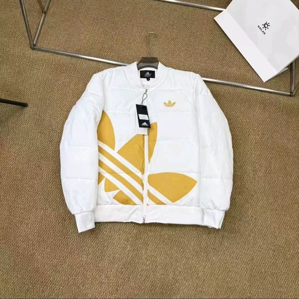 『S-XL』冬用厚手ゆったりコットンパッド入りジャケット、暖かくカジュアルな野球刺繍入りカップルコットンパッド入りジャケット