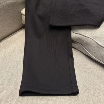 『M-3XL』秋冬新作のスポーティストレートレッグパンツ、男女兼用ドローストリングカジュアルパンツ