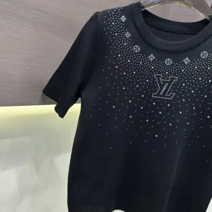 『フリーサイズ』人気上昇中 絶対流行 おしゃれ ホットフィックス ストーン Ｔシャツ