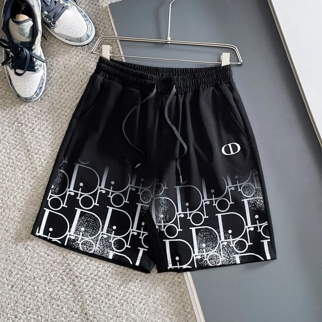 『M-4XL』人夏の定番刺繍入りカジュアルルーズショーツ（ユニセックス）