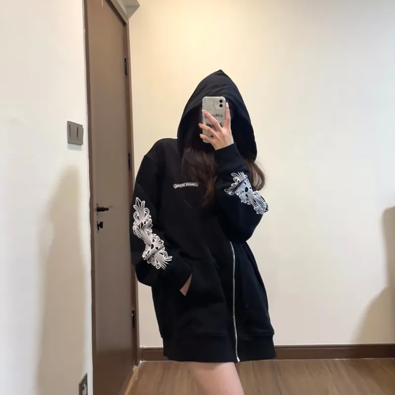 『S-3XL』超人気商品 合わせやすい ファッション フード付き プリント アウター