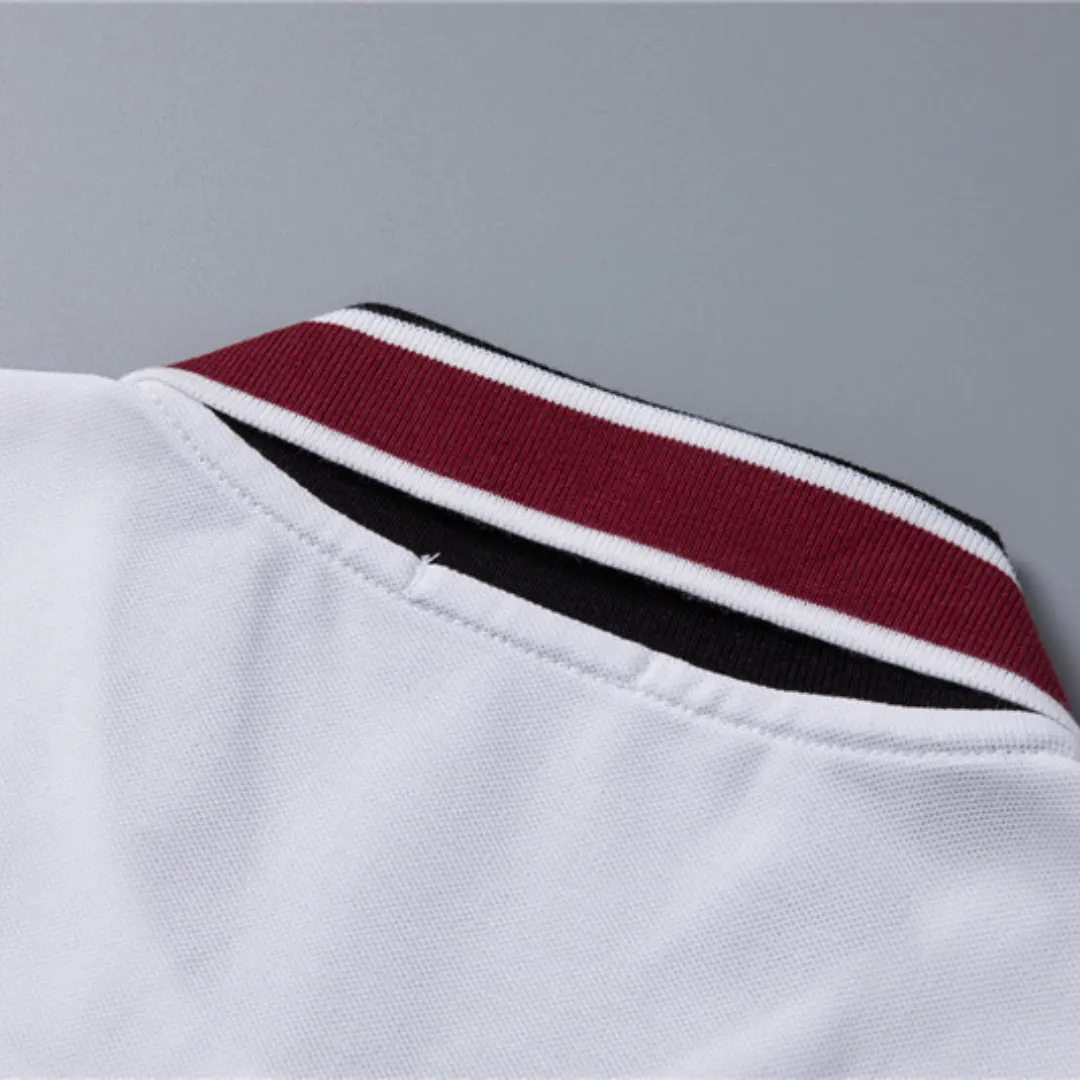 【予約販売】『M-3XL』期間限定 超激安 きれいめ系 定番 折り襟 無地 ゆったり 通気性 ポロシャツ