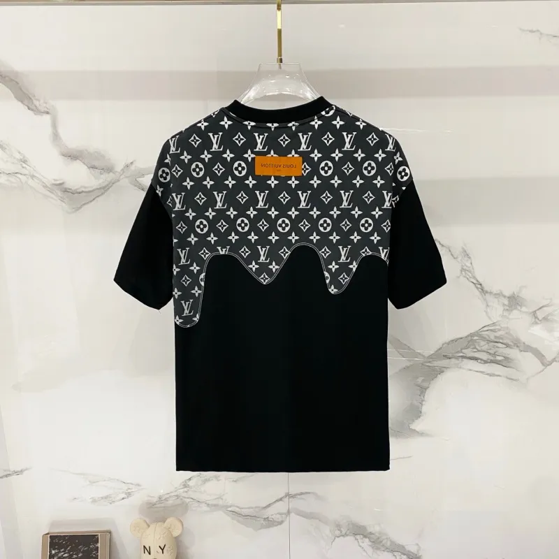 『XS-L』超人気商品 高級感 キレカジ プリント ラウンドネック 半袖 Tシャツ
