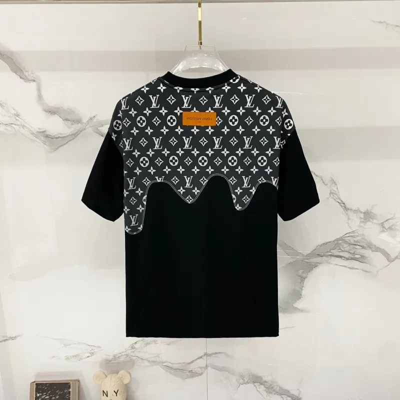 『XS-L』超人気商品 高級感 キレカジ プリント ラウンドネック 半袖 Tシャツ