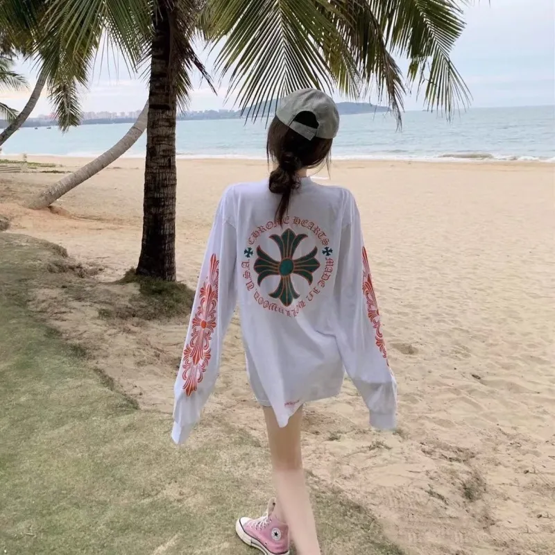 『S-XL』今季も大流行 ゆるい 着心地良い カッコイイ配色 合わせやすい 長袖Tシャツ