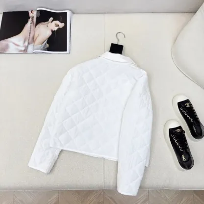 『S-L』好感度UP 元気いっぱい フェミニン シングルブレスト クルーデュロンジャケットアウター