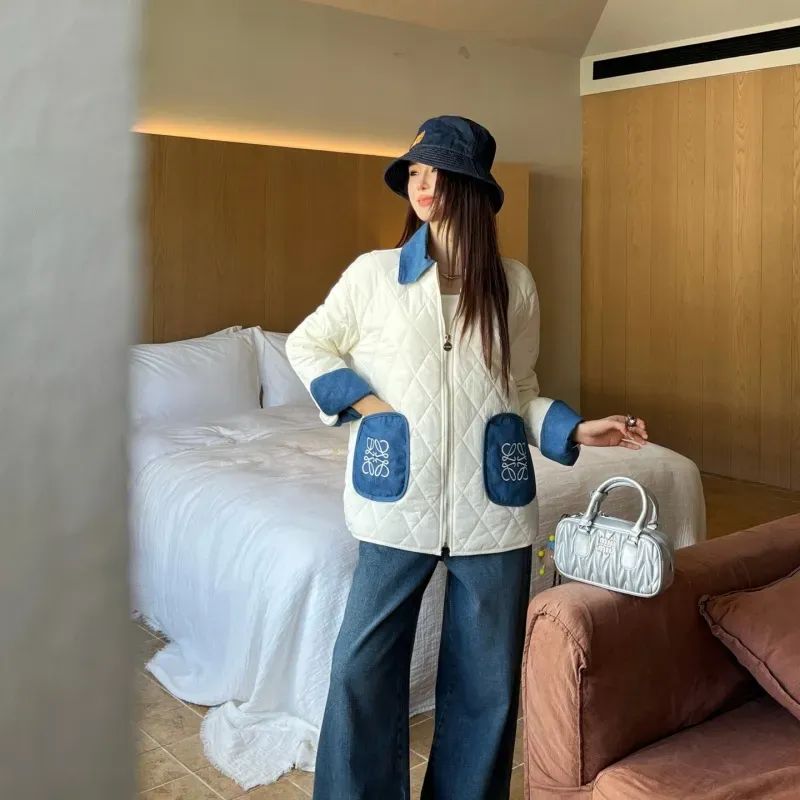 『M-L』好感度UP 最愛の一着 ファッション 折り襟 キルティングジャケット