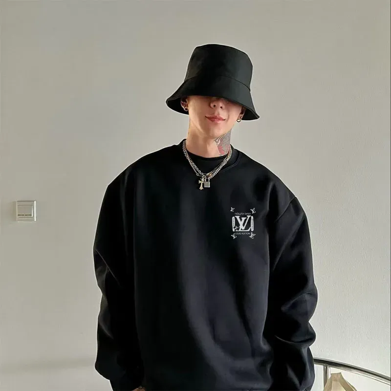 『S-3XL』NO.1人気 優しい雰囲気 ノームコア 快適 プリント 裏起毛 トレーナー