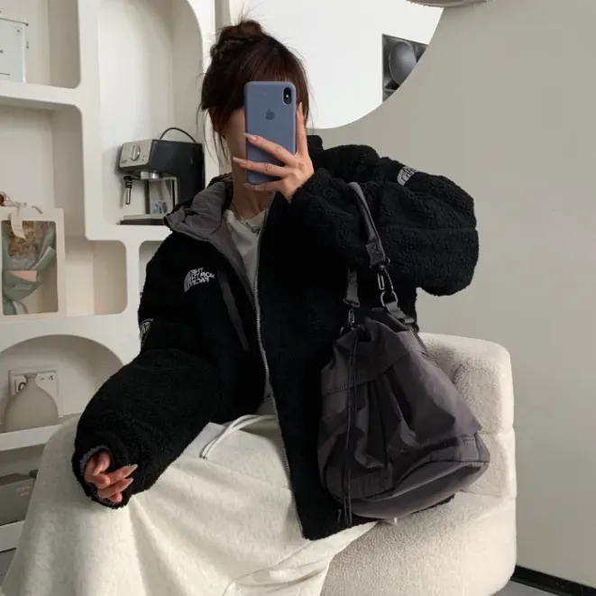 『M-2XL』高級感 大活躍 超人気商品 絶対後悔しない 日常 シンプル 長袖 ラムウール アウター