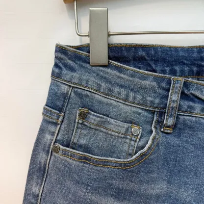 『S-3XL』こなれ感MAX トレンド主役級！美シルエットカジュアル デニム ジーンズ