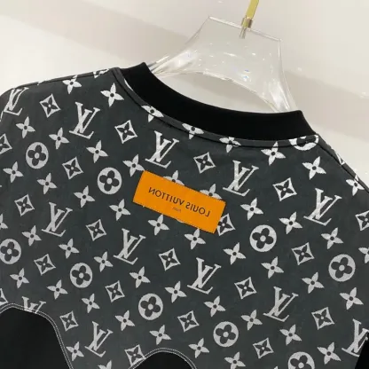 『XS-L』超人気商品 高級感 キレカジ プリント ラウンドネック 半袖 Tシャツ