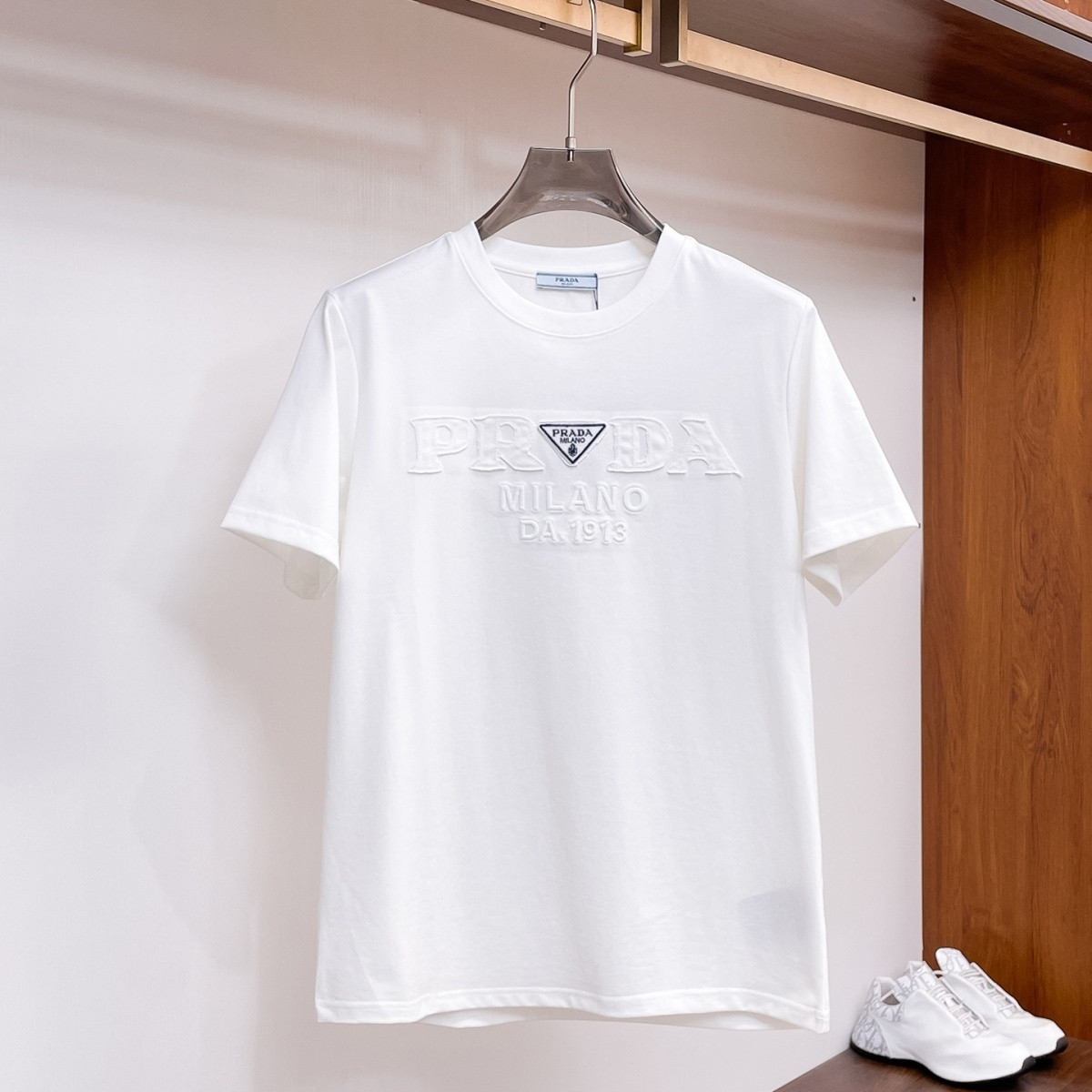 『S-2XL』新作サマーアップリケ刺繍入り半袖Tシャツ（メンズ） - カジュアルでスタイリッシュ