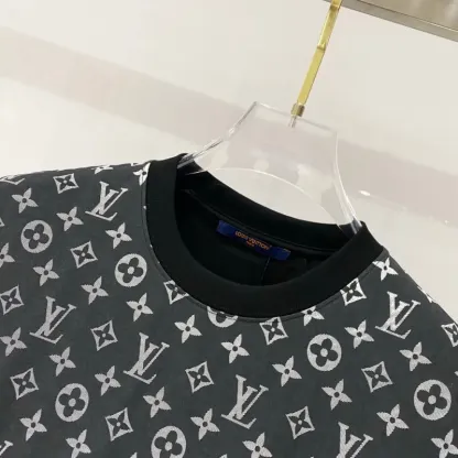『XS-L』超人気商品 高級感 キレカジ プリント ラウンドネック 半袖 Tシャツ