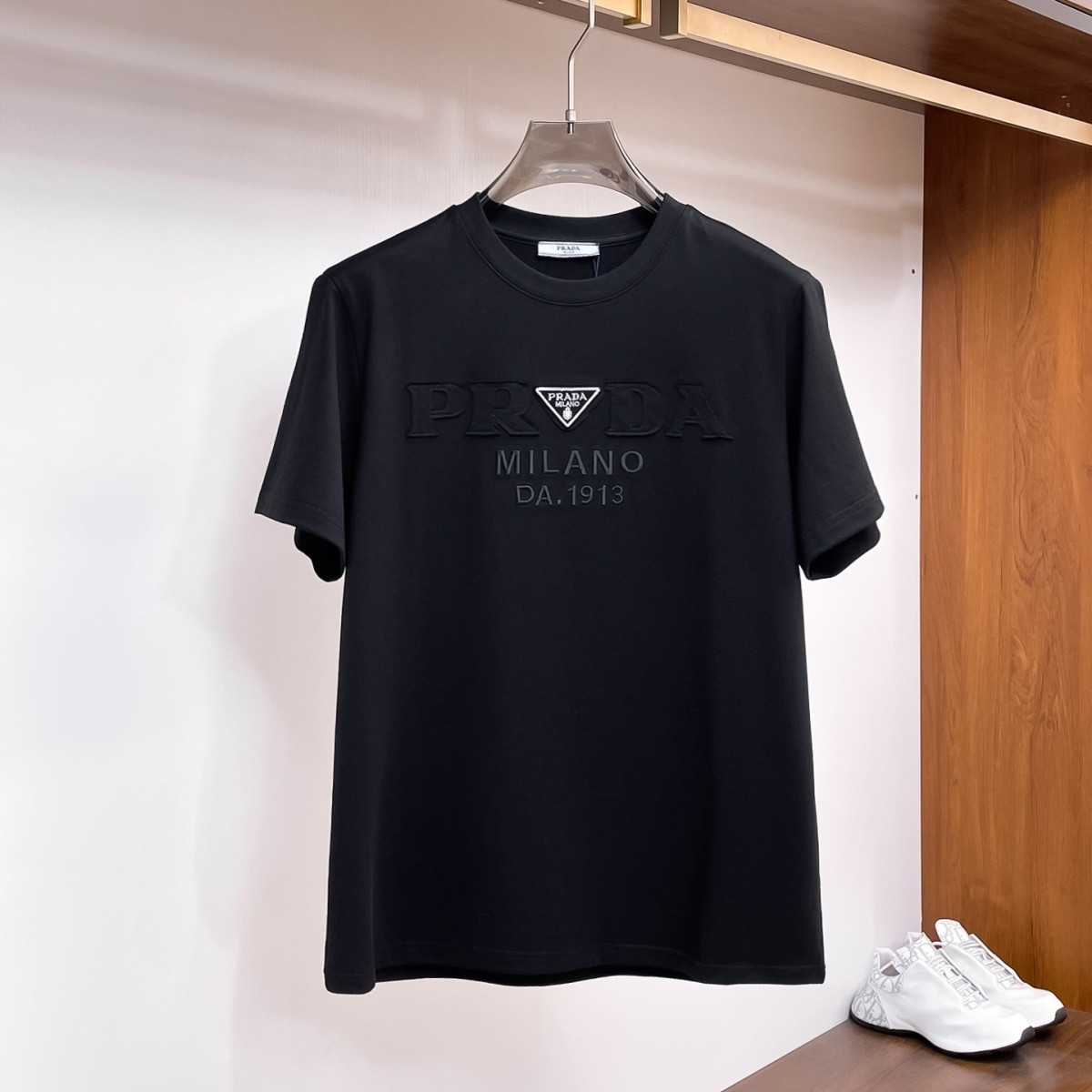 『S-2XL』新作サマーアップリケ刺繍入り半袖Tシャツ（メンズ） - カジュアルでスタイリッシュ